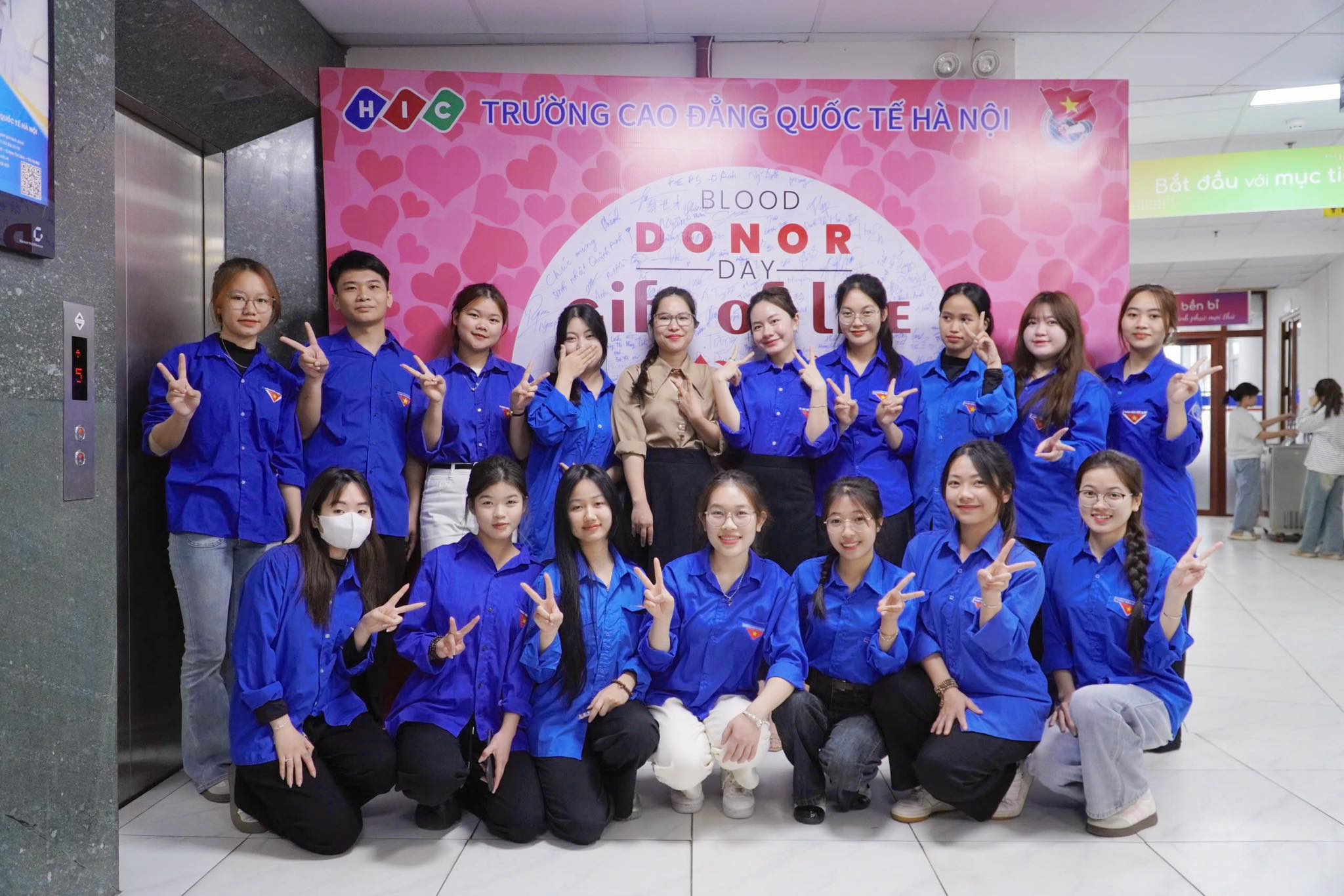 Ngày hội hiến máu tình nguyện “Gift of life” – Trao giọt máu hồng, lan tỏa yêu thương